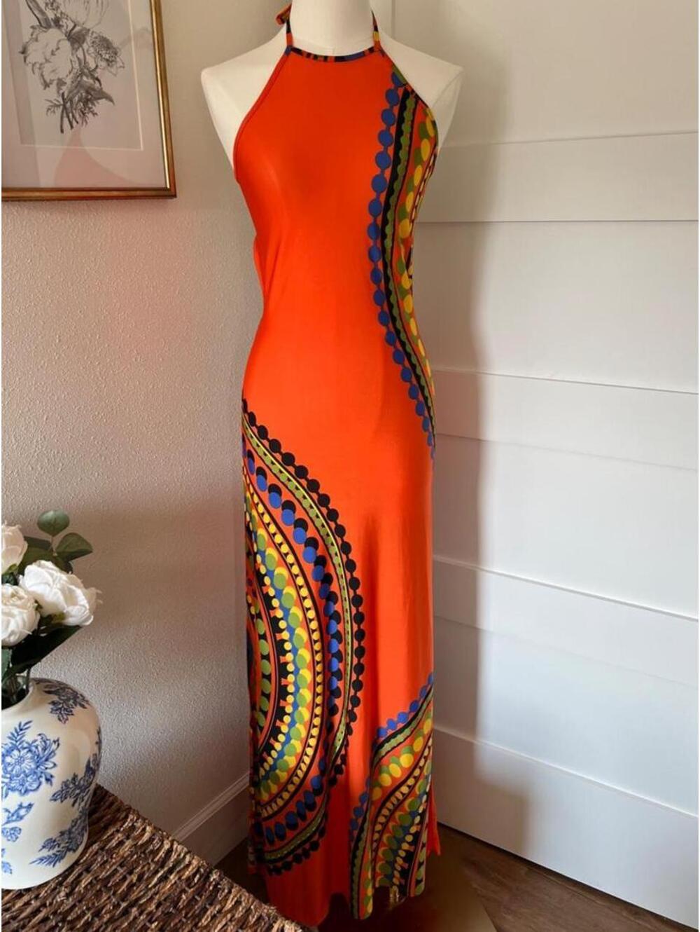 STUNNING Y2K inspired Venus maxi dress.